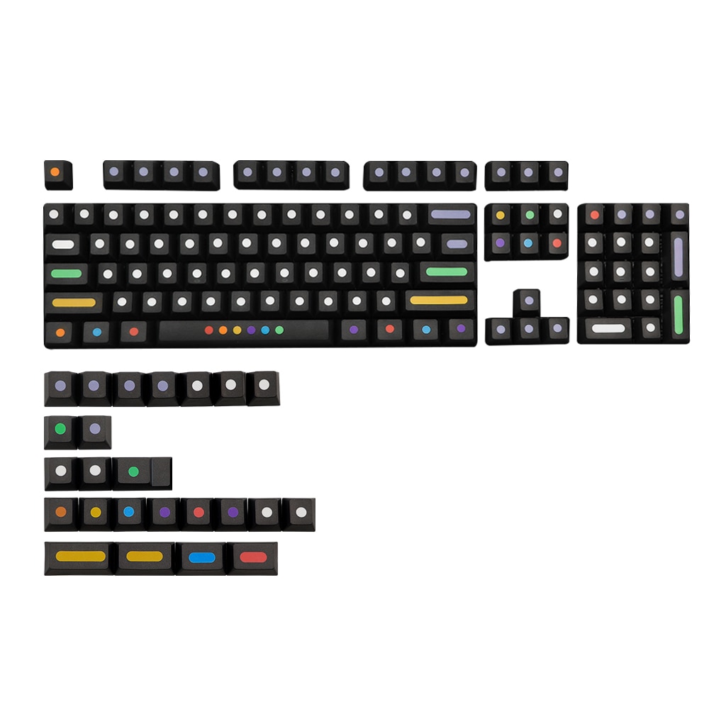 GMK-KEY-Dots-Keycap-Cherry-Profile-PBT-Keycaps-For-MX-Switch-Mechanical-Keyboard-Dye-Sublimation-Key